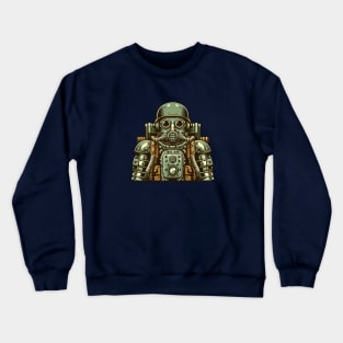 WW1 Robot Chemical Warfare Crewneck Sweatshirt